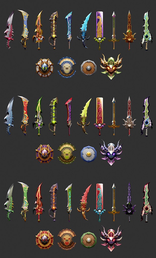 Low-Poly Weapons preview image 2